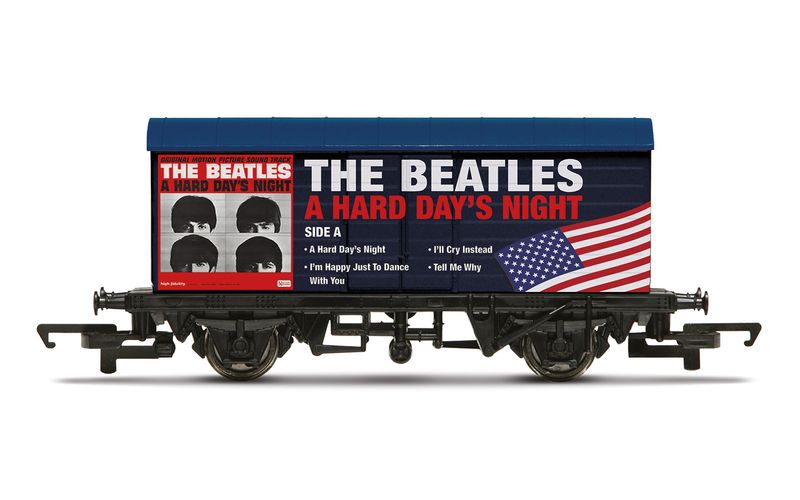 Wagon Hornby OO Gauge The Beatles A Hard Days Night - Réf. R60180, Neuf