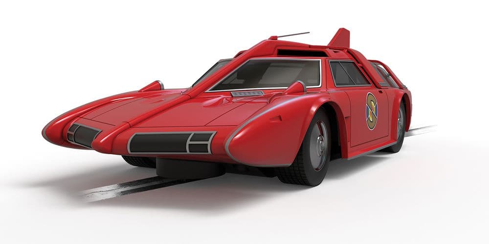 【スロットカー】Scalextric（Hornby）スーパー7（赤） Discover the Scalextric Spectrum Vehicles on Captain Scarlet Day