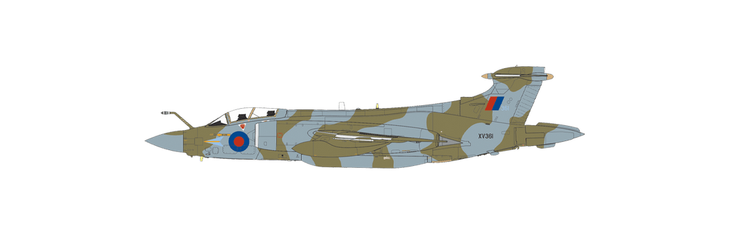 Airfix 1:72 Blackburn Buccaneer S.2B Plastic Model Airplane Kit – A06022