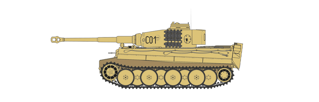 Panzerkampfwagen VI Tiger Ausf.E (Sd.Kfz.181) Tiger I - Tank