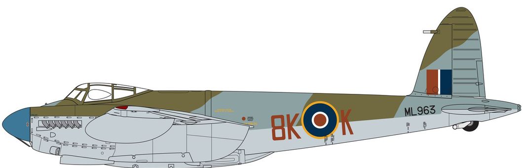 A04023 2 Dehavilland Mosquito BXVI LIVERIES A