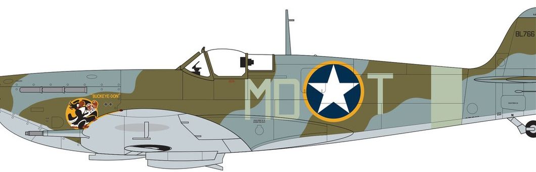 A05125A Supermarine Spitfire MkVb SCHEMES A