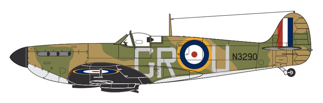 A01071B * NEUF * Ia Airfix Model Kit 1:76 Scale Supermarine Spitfire Mk