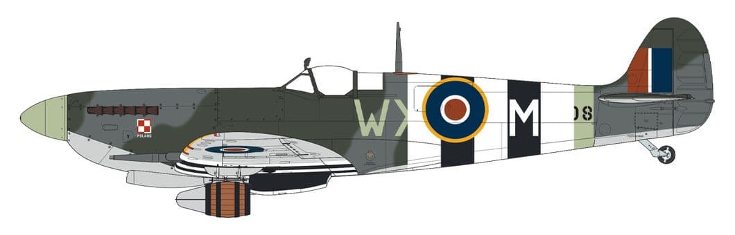 A17001A Supermarine Spitfire Mk.IXc - Flying Dray