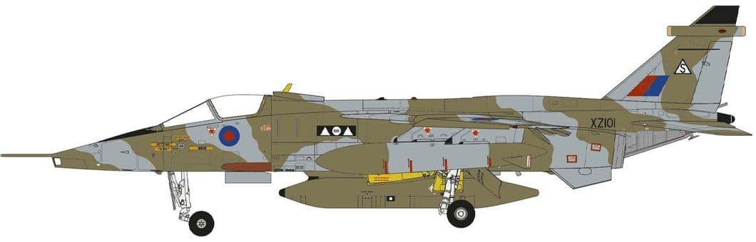 Airfix 1:48 SEPECAT Jaguar GR.1/GR.1A (3081) - Kit Modellismo Aereo Nuovo - Foto 5