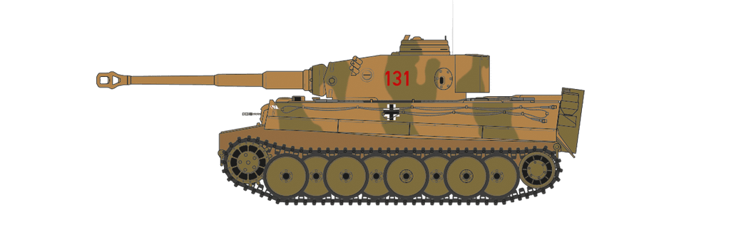 A1357 Tiger 1, Early Production Version