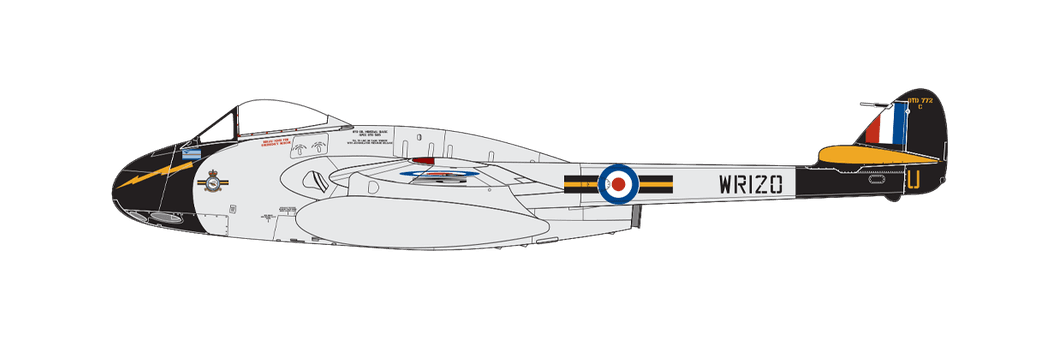 Airfix 06108 De Havilland Vampire FB.5/ FB.9 1/48 Airfix 06108 De Havilland Vampire FB.5/ FB.9 1/48