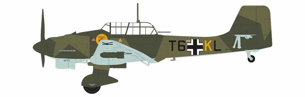 Avion thermique radiocommandé JU-87 STUKA ARF