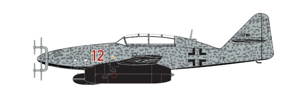 A04062 Airfix | Messerschmitt Me262B-1a/U1 - plastic model kit