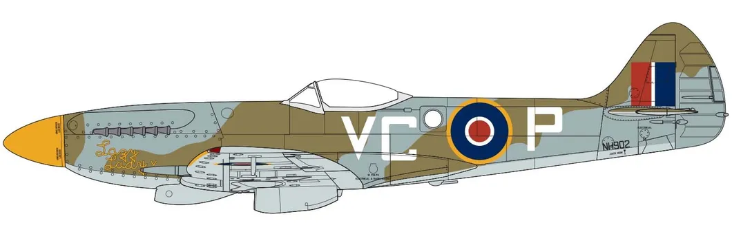 A05135 Supermarine Spitfire XIV PRODUCT ARTWORK 1 1 1553697730