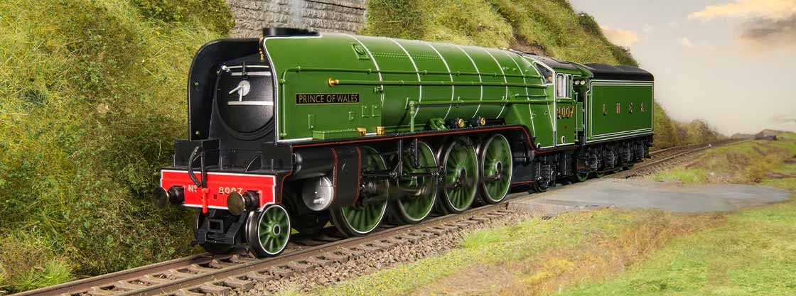 R3983SS LNER, P2 Class, 2-8-2, 2007 'Prince of Wales' With Steam 
