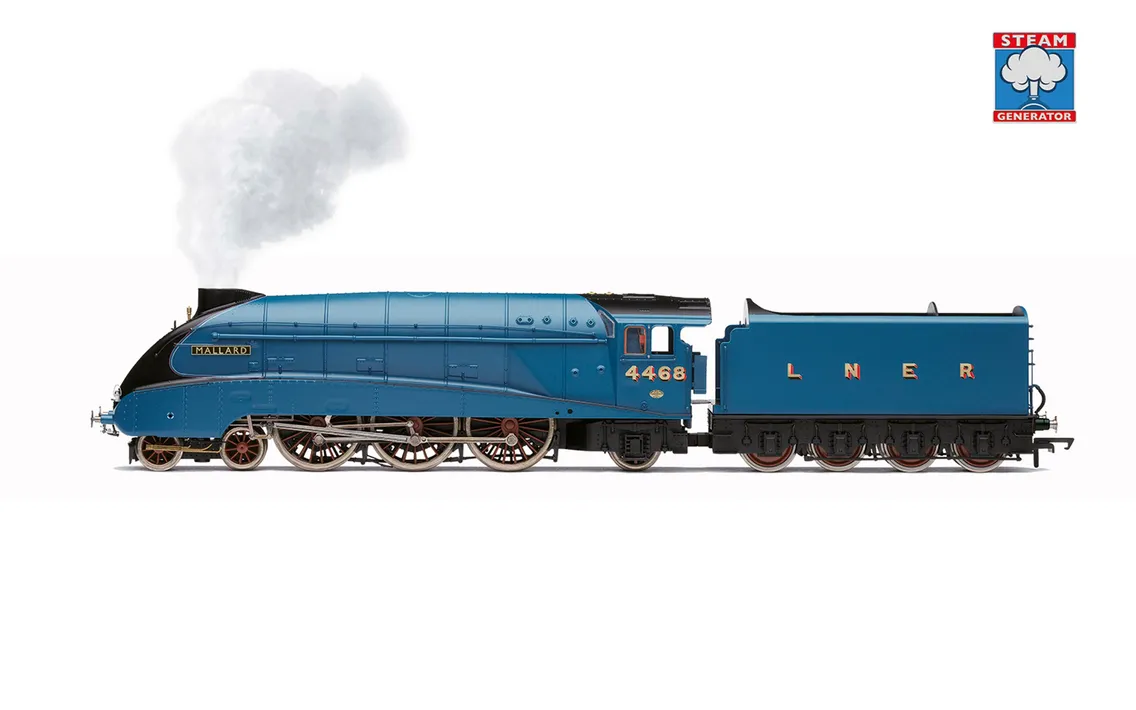 Hornby LNER Class A4 Mallard number 4468 in Garter Blue