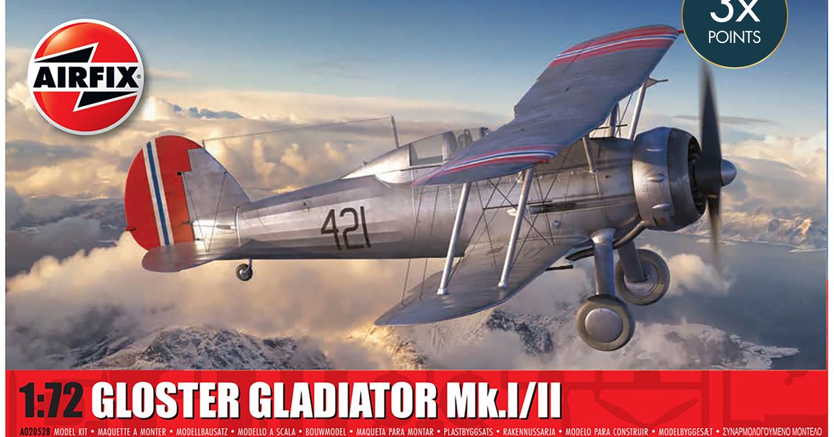 A02052B Gloster Gladiator Mk.I/Mk.II