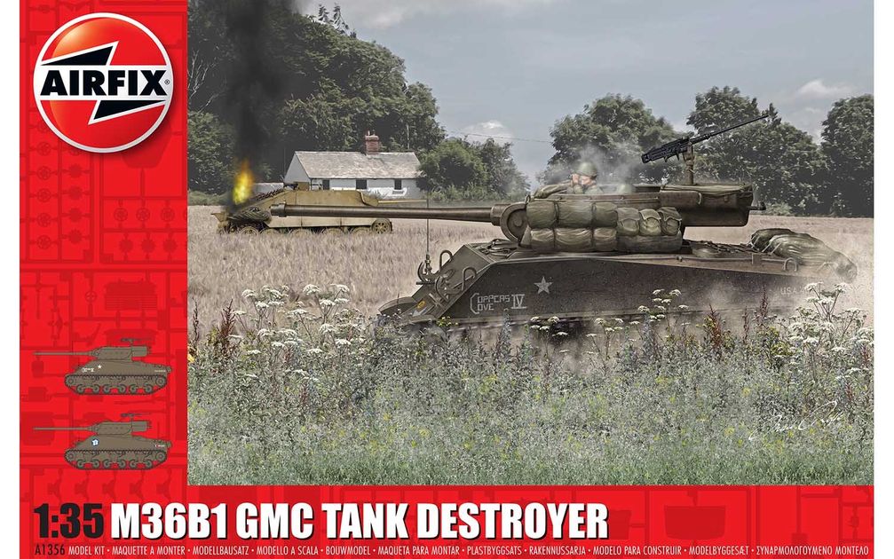 AMPS Reviews - Airfix- M10 GMC Tank Destroyer - Armor Modeling &  Preservation Society