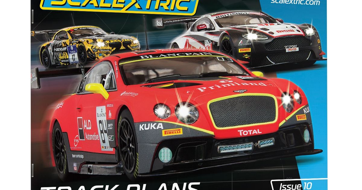 C8334 Scalextric Track Plans Book 10th Edition