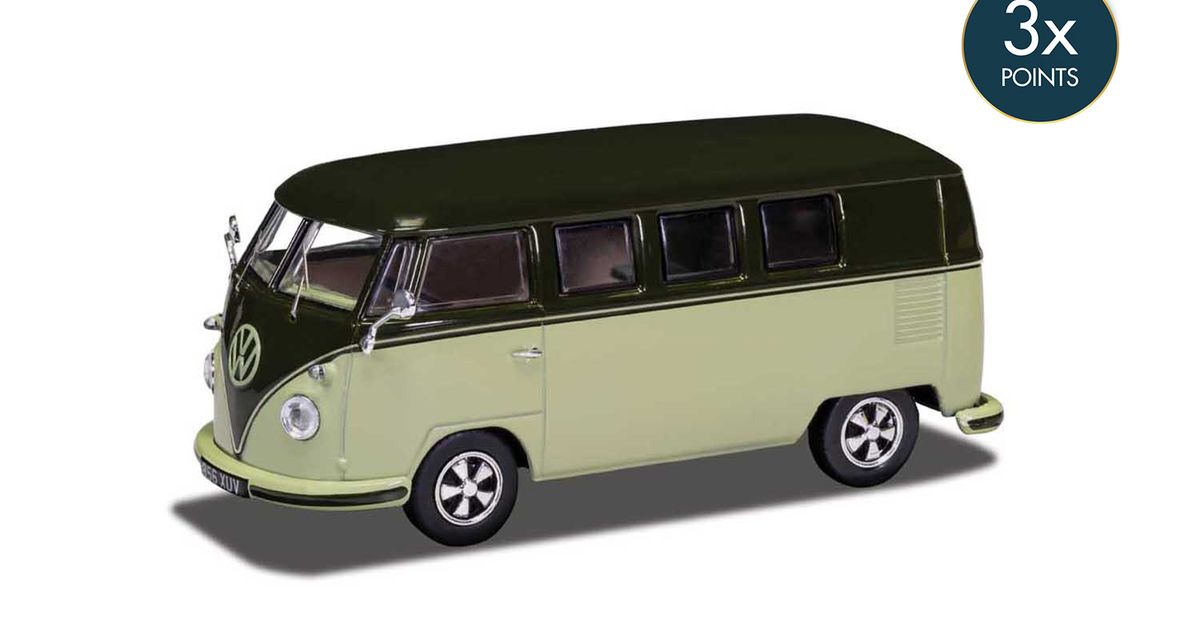 【未開封】CORGI 1/43 VW タイプ 2キャンパー 'Rat Look' VA14501 VW Type 2 1500 Camper 'Rat-Look', Mango Green