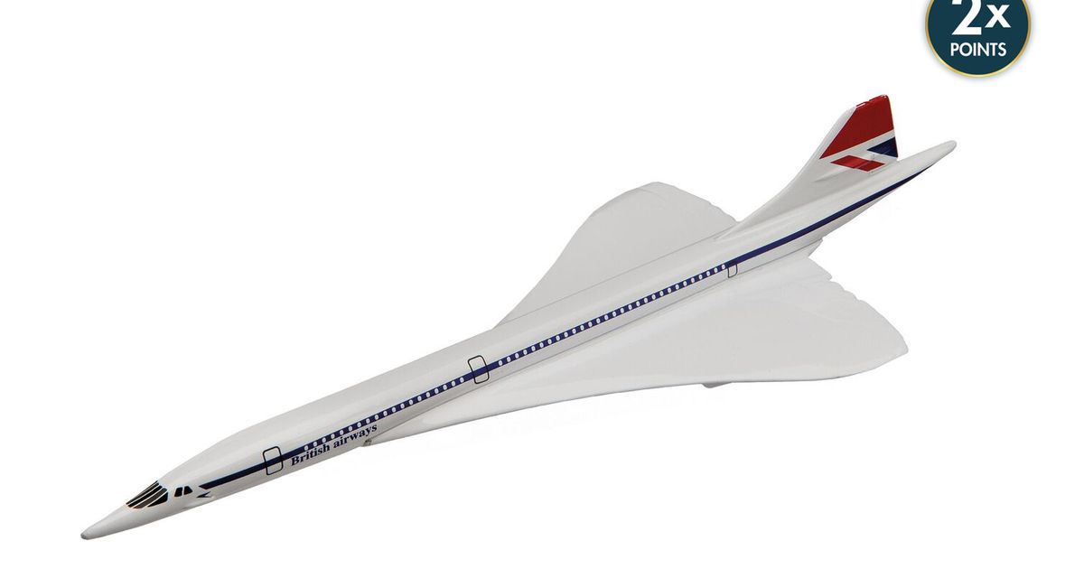 Concorde 英国製　corgitoys CS90636 Concorde British Airways