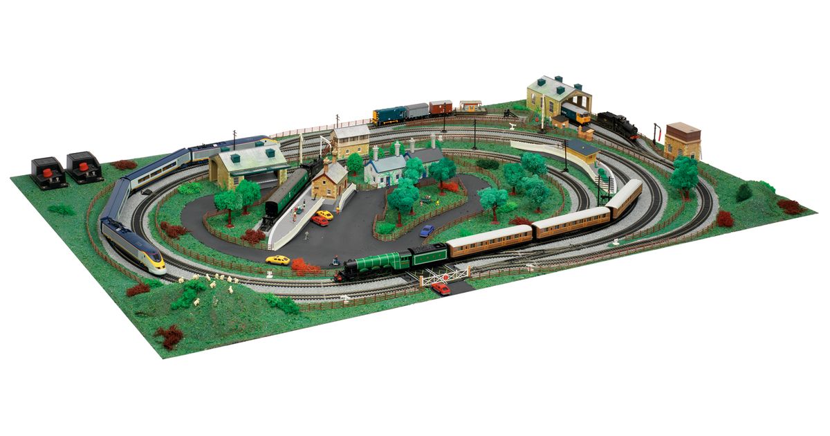 Hornby track layout on sale