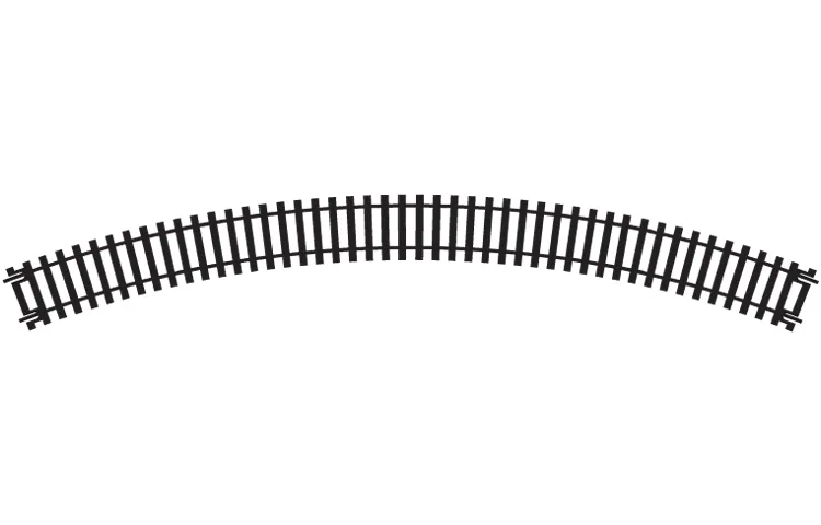 1st Class Post 438mm Hornby R606-3 Pcs x 2nd Radius Curved Track 00 Gauge 