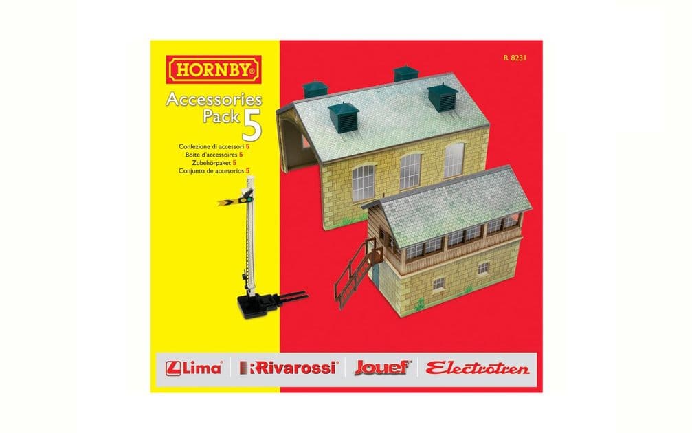 Hornby model railway station accessories en France