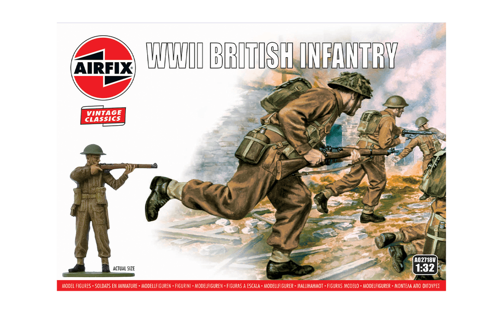 Airfix A01723 WWII British Paratroops in various poses (40