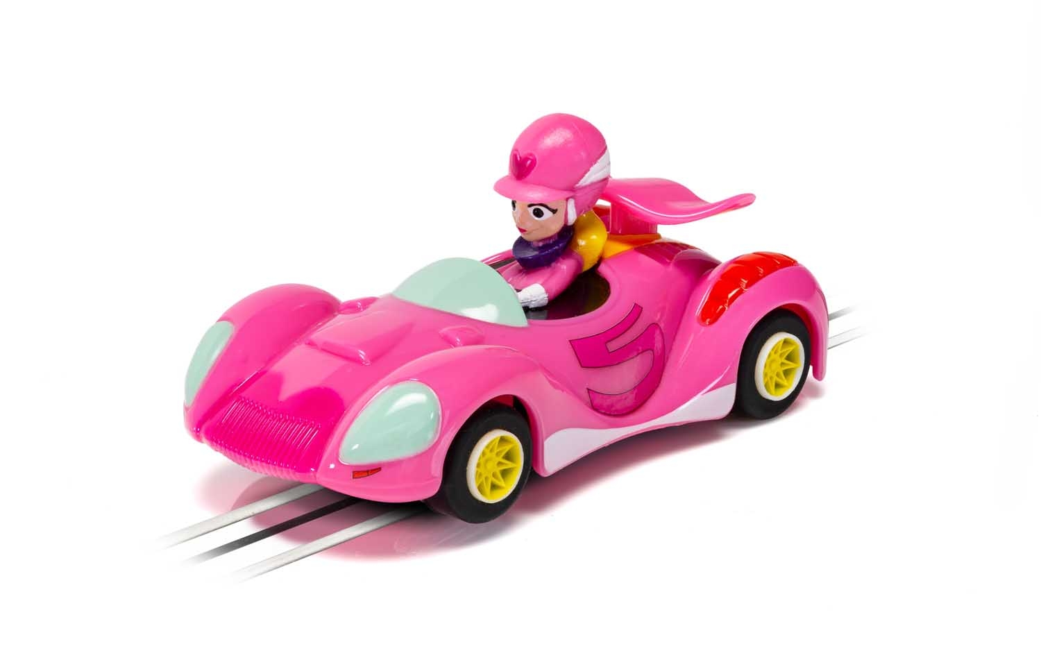 scalextric pink cars