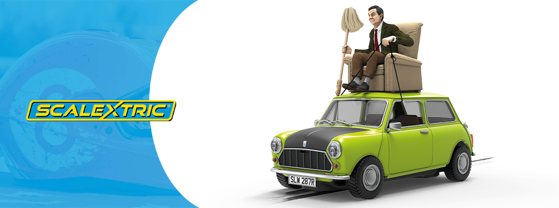 C4334 Scalextric Mr Bean Mini - Do-It-Yourself 1:32 Film and