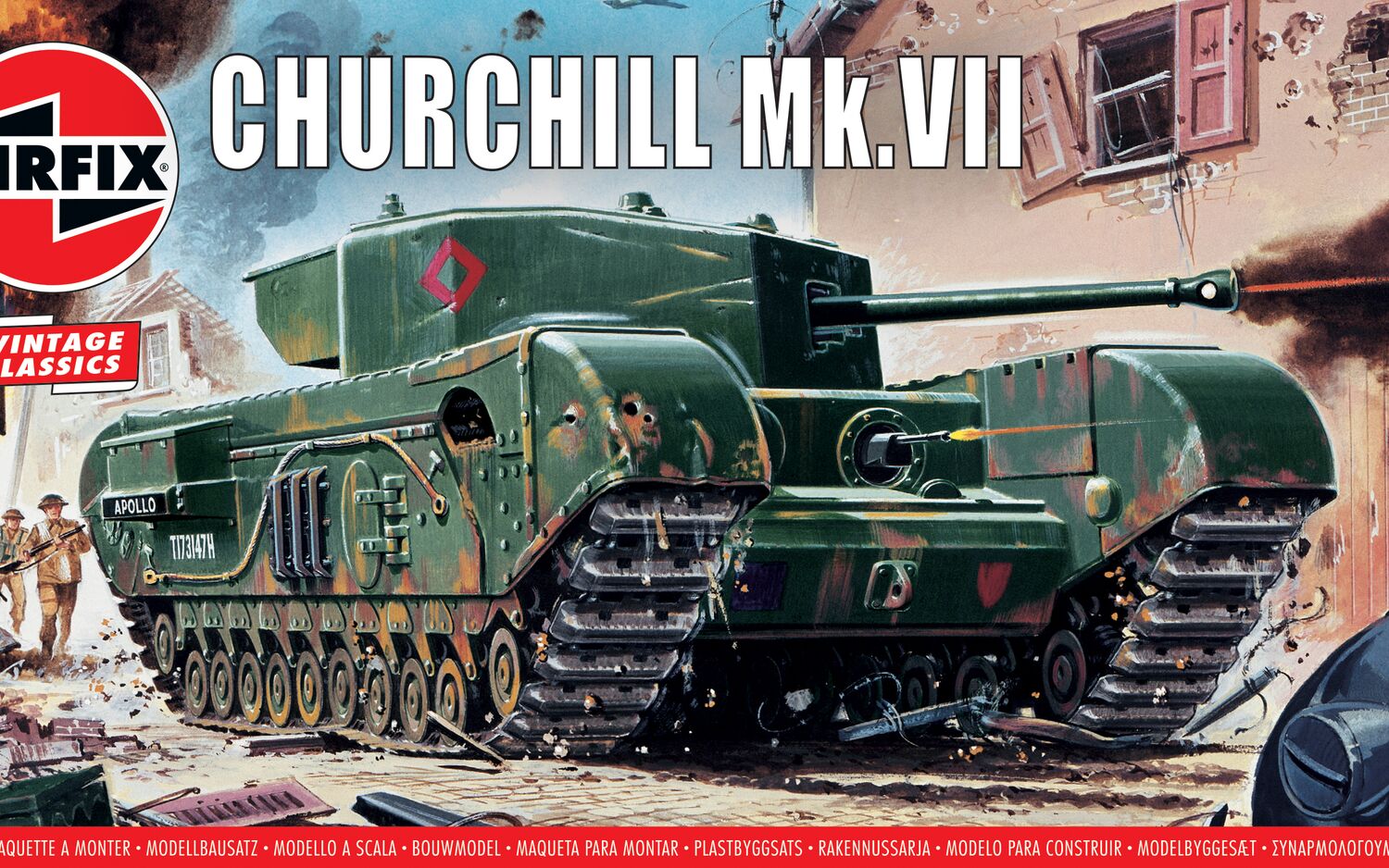 A01304V Airfix | Churchill Mk.VII - plastic model kit