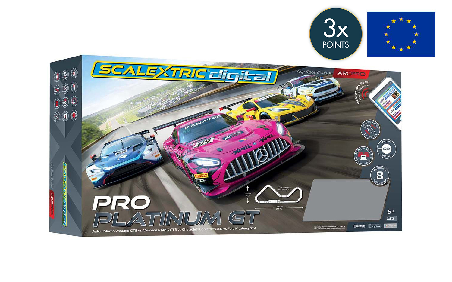 micro scalextric pro rally