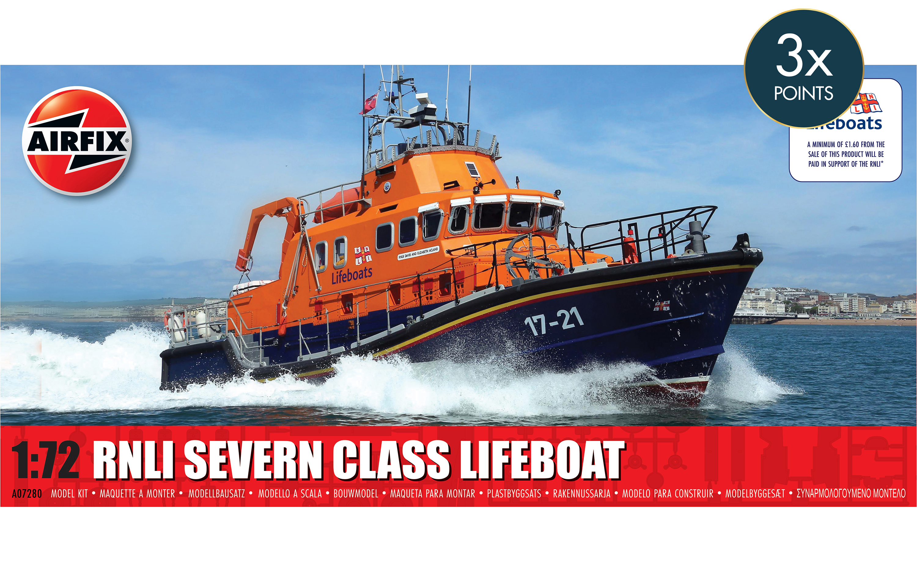 Airfix RNLI Severn Class Lifeboat 他4点セット A07280 RNLI Severn Class Lifeboat
