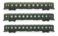 Passenger Coaches SNCF　4両セット HJ3015 SNCF, 3-unit additional set of TGV Sud-Est 2nd class