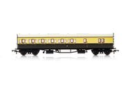 GWR, Collett 57' Bow Ended D98 Six Compartment Brake Third (Left Hand), 4971 - Era 3 GWR, Collett 57' Bow Ended D98 Six Compartment Brake Third (Left Hand), 4971 - Era 3