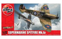 Airfix Supermarine Spitfire Mk1A – Modellbausatz 1:72 – Inkl. Pilotenfigur Für Ambitionierte Bastler