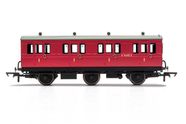 BR, 6 Wheel Coach, 1st Class, Fitted Lights, E41373 - Era 4 BR, 6 Wheel Coach, 1st Class, Fitted Lights, E41373 - Era 4