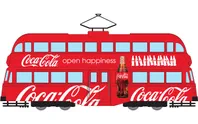 Coca-Cola Double Decker Tram