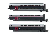 SNCF, coffret supplémentaire de 3 voitures, TGV Duplex Carmillon, composé de 3 voitures de ex 2ème classe, ép. VI