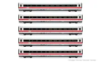 DB AG, set di 5 carrozze aggiuntive per ICE-1 HL1751 (1 x 1ª classe + 4 x 2ª classe), “Landshut”
