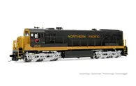 Northern Pacific, locomotiva diesel U25C, numero di servizio 2519, ep. III