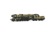 DRB, heavy steam locomotive BR 42 in camouflage livery, period IIc, with DCC sound decoder