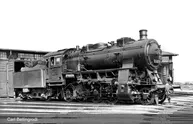 DRG, Dampflokomotive Baureihe 56.20, dreidomiger Kessel, in schwarz/roter Lackierung, Ep. II, AC-Digital mit Sound