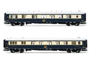 VSOE, 2-unit set of restaurant coaches for "Venice Simplon Orient Express" train, period IV-V