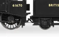 BR, Class B17/5, 4-6-0, 61670 'City of London' - Era 4