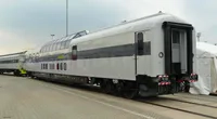 LUXON, dome car, grey livery, period VI. Suitable AC wheelsets for this item: HC6100 (10,27 x 25,20 mm)