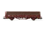 Transfesa/RENFE, 2-axle wagon loaded with logs, period IV-V