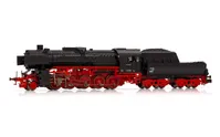 DR, steam locomotive class 42, black/red livery, 42 848, period III, with DCC sound decoder