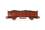 SNCF, 2-axle open wagon with coal load