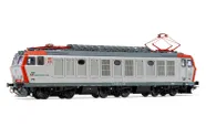 FS, locomotiva elettrica classe E.652 108, livrea argento/rossa "FS Mercitalia", ep. VI, con DCC decoder