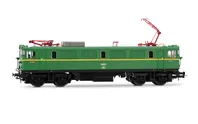 RENFE, 4-axle electric locomotive class 279, original green-yellow livery, ep. III