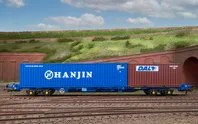 DAL & Hanjin, Container Pack, 1 x 20' and 1 x 40' Containers - Era 11