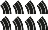 Scalextric R2 Curves (x8) Track Extension Pack